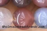 AGAT03 15 inches 10mm round agate gemstone beads