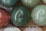 AGAT06 15 inches 10mm round agate gemstone beads