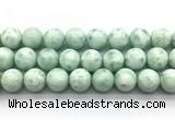 CAS306 15.5 inches 16mm round snowflake angelite gemstone beads