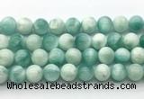 CAS313 15.5 inches 12mm round snowflake angelite gemstone beads