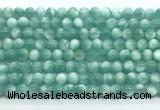 CAS330 15.5 inches 6mm round peacock angelite gemstone beads