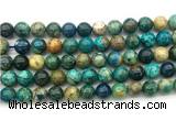 CAZ18 15.5 inches 10mm round azurite gemstone beads