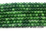 CAJ900 15.5 inches 4mm round russian jade beads wholesale