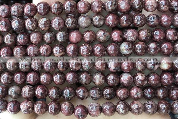 MJAS01 15 inches 6mm round Brazil red jasper gemstone beads