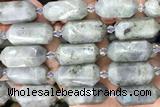 NUGG03 15 inches 12*25mm – 13*28mm faceted nuggets labradorite beads