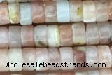 ROND19 15 inches 2*4mm heishi jade gemstone beads