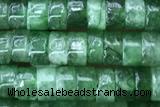 ROND28 15 inches 2*4mm heishi jade gemstone beads