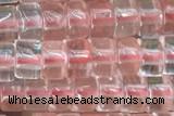 ROND37 15 inches 2*4mm heishi cherry quartz gemstone beads