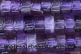 ROND53 15 inches 2*4mm heishi amethyst gemstone beads