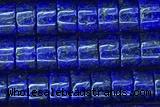 ROND64 15 inches 2*4mm heishi dyed lapis lazuli gemstone beads