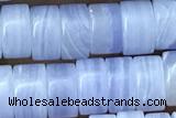 ROND74 15 inches 2*4mm heishi synthetic turquoise gemstone beads