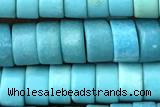 ROND79 15 inches 2*4mm heishi turquoise gemstone beads