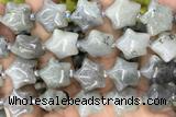 STAR08 15 inches 16mm star labradorite gemstone beads