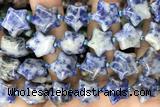 STAR17 15 inches 16mm star blue spot stone gemstone beads