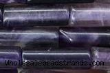 TUBE12 15 inches 4*13mm tube dogtooth amethyst gemstone beads