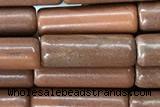 TUBE14 15 inches 4*13mm tube jasper gemstone beads