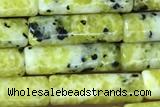 TUBE24 15 inches 4*13mm tube jade gemstone beads