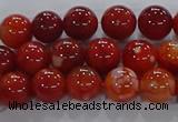 CAA1047 15.5 inches 8mm round dragon veins agate beads wholesale