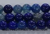 CAA1061 15.5 inches 6mm round dragon veins agate beads wholesale