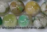 CAA1095 15.5 inches 14mm round sakura agate gemstone beads