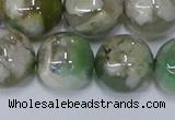 CAA1096 15.5 inches 16mm round sakura agate gemstone beads