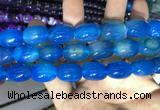 CAA2132 15.5 inches 13*18mm drum agate beads wholesale