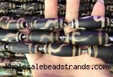 CAA2694 15.5 inches 14*38mm - 16*43mm rice tibetan agate dzi beads