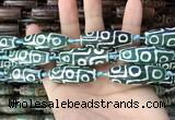 CAA2698 15.5 inches 14*38mm - 16*43mm rice tibetan agate dzi beads