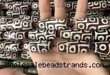 CAA2704 15.5 inches 14*38mm - 16*43mm rice tibetan agate dzi beads