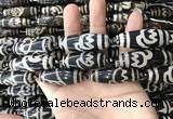 CAA2717 15.5 inches 14*38mm - 16*43mm rice tibetan agate dzi beads