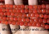 CAA3305 15 inches 6mm faceted round agate beads wholesale