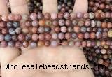 CAA3620 15.5 inches 4mm round Portuguese agate beads wholesale