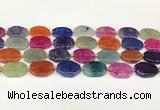 CAA4495 15.5 inches 15*20mm octagonal dragon veins agate beads