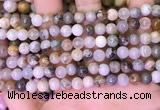 CAA4940 15.5 inches 6mm round bamboo leaf agate beads wholesale