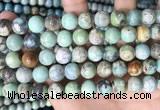 CAA4971 15.5 inches 10mm round agate gemstone beads wholesale