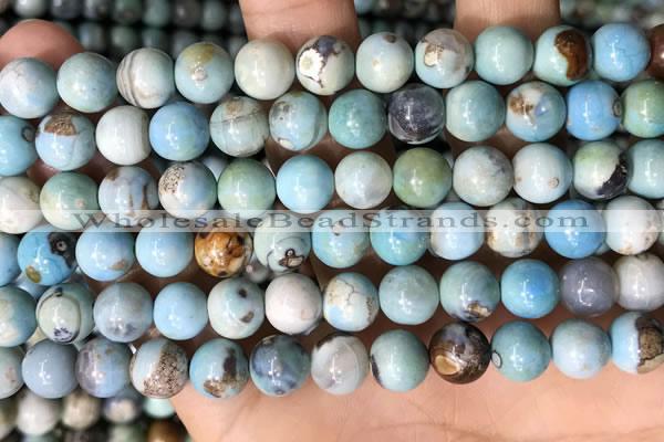 CAA4973 15.5 inches 8mm round agate gemstone beads wholesale