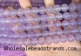 CAA5083 15.5 inches 10mm round purple agate beads wholesale