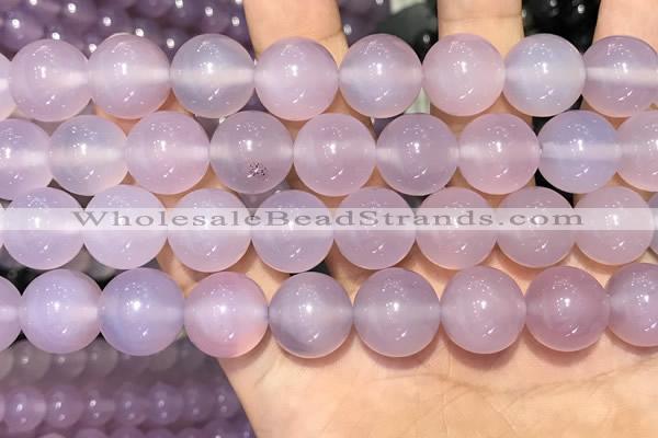 CAA5086 15.5 inches 16mm round purple agate beads wholesale