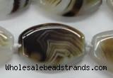 CAA532 15.5 inches 24*34mm flat drum madagascar agate beads