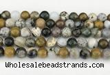 CAA5332 15.5 inches 10mm round ocean agate beads wholesale