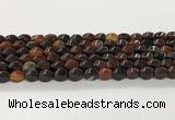 CAA5360 15.5 inches 8*12mm twisted rice agate gemstone beads