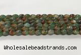 CAA5361 15.5 inches 8*12mm twisted rice agate gemstone beads