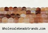 CAA5372 15.5 inches 10*12mm - 11*16mm faceted nuggets agate beads