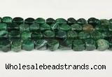 CAA5378 15.5 inches 10*12mm - 11*16mm faceted nuggets agate beads