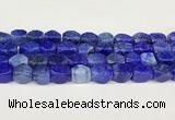 CAA5379 15.5 inches 10*12mm - 11*16mm faceted nuggets agate beads