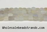 CAA5380 15.5 inches 10*12mm - 11*16mm faceted nuggets agate beads