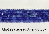 CAA5384 15.5 inches 6*7mm - 8*8mm nuggets agate gemstone beads