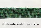 CAA5386 15.5 inches 6*7mm - 8*8mm nuggets agate gemstone beads