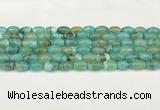 CAA5395 15.5 inches 8*12mm rice agate gemstone beads