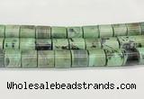 CAA5410 15.5 inches 15*15mm tube agate gemstone beads